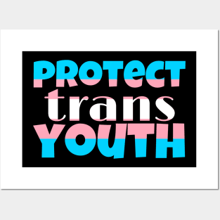 protect trans youth Posters and Art